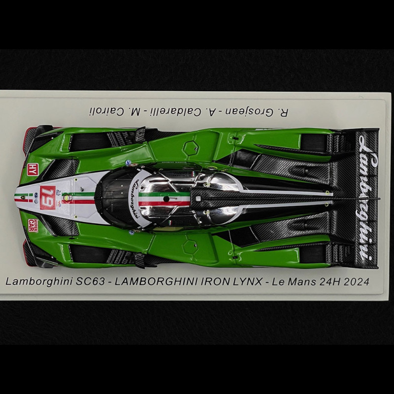 Lamborghini SC63 n°19 24h Le Mans 2024 Cairoli Caldarelli Grosjean