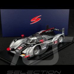 Audi R18 TDI n°2 Vainqueur 24h Le Mans 2011 Lotterer Fässler Tréluyer 1/18 Spark 18LM11