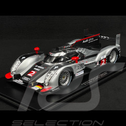Audi R18 TDI Nr.2 Sieger 24h Le Mans 2011 Lotterer Fässler Tréluyer 1/18 Spark 18LM11