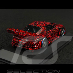 Porsche 911 GT3 R Rennsport Type 992 TC01 RX Camo Red / Black 1/43 Spark WAP0205050SGTR