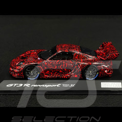 Porsche 911 GT3 R Rennsport Typ 992 TC01 RX Camo Rot / Schwarz 1/43 Spark WAP0205050SGTR