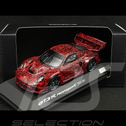 Porsche 911 GT3 R Rennsport Type 992 TC01 RX Camouflage Rouge / Noir 1/43 Spark WAP0205050SGTR