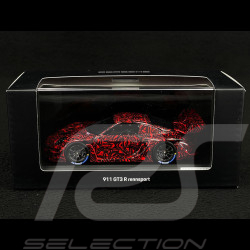 Porsche 911 GT3 R Rennsport Typ 992 TC01 RX Camo Rot / Schwarz 1/43 Spark WAP0205050SGTR