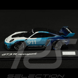 Porsche 911 GT3 R Rennsport Typ 992 Speed Icon Design 2024 Blau 1/43 Spark WAP0205030SGTR