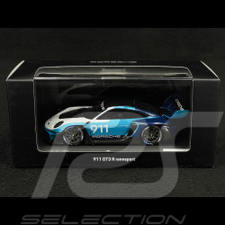 Porsche 911 GT3 R Rennsport Typ 992 Speed Icon Design 2024 Blau 1/43 Spark WAP0205030SGTR