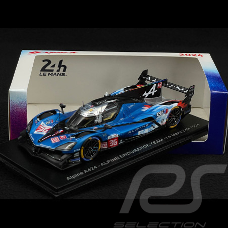 Alpine A424 n°36 24h Le Mans 2024 Lapierre Vaxivière Schumacher 1/43 Spark S9123