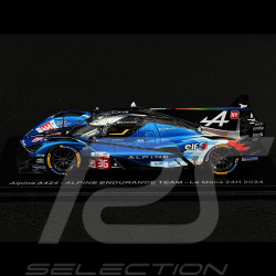 Alpine A424 n°36 24h Le Mans 2024 Lapierre Vaxivière Schumacher 1/43 Spark S9123
