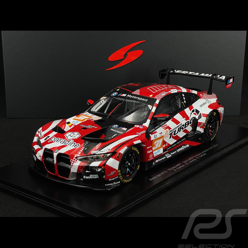 BMW M4 GT3 n°31 2ème 24h Le Mans 2024 Farfus Leung Gelael 1/18 Spark 18S656