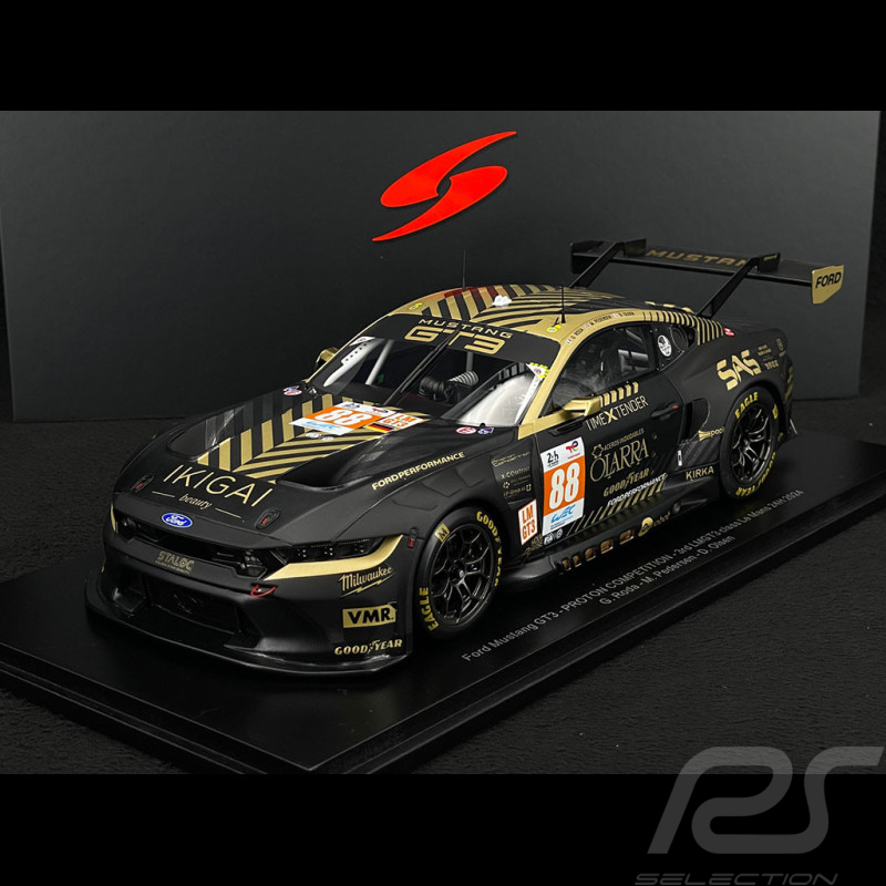 Ford Mustang GT3 Nr.88 3. 24h Le Mans 2024 Roda Pedersen Olsen 1/18 Spark 18S661