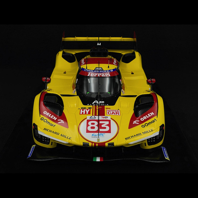 Ferrari 499P n°83 24h Le Mans 2024 Kubica Shwartzman Ye 1/12