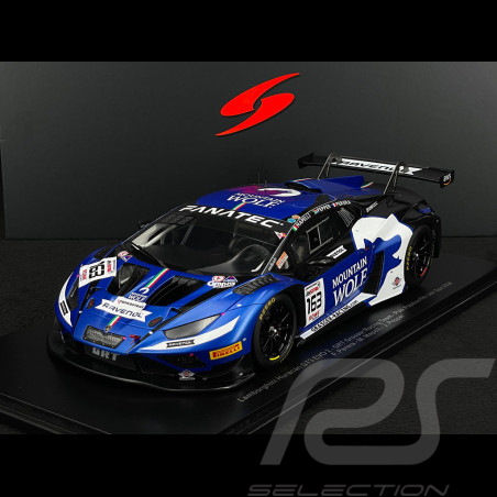 Lamborghini Huracán GT3 EVO2 n°163 5th 24h Spa 2024 Perera Mapelli Pepper 1/18 Spark 18SB076