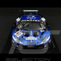 Lamborghini Huracán GT3 EVO2 n°163 5ème 24h Spa 2024 Perera Mapelli Pepper 1/18 Spark 18SB076