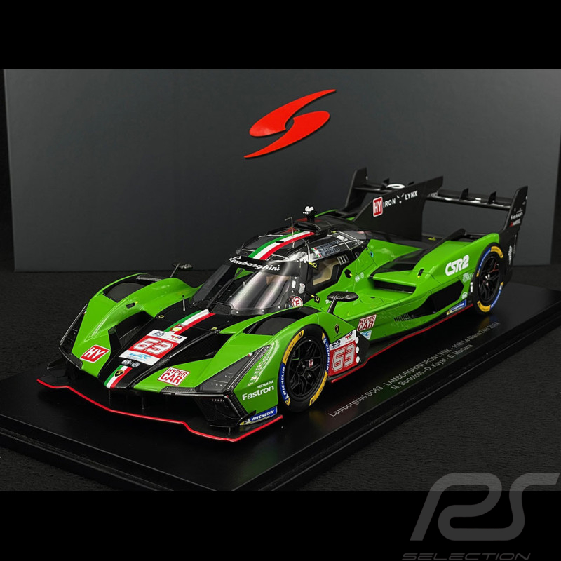 Lamborghini SC63 n°63 10ème 24h Le Mans 2024 Bortolotti Kvyat Mortara 1/18 Spark 18S651