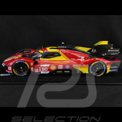 Ferrari 499P n°50 Winner 24h Le Mans 2024 Fuoco Molina Nielsen 1/12 Looksmart LS1211