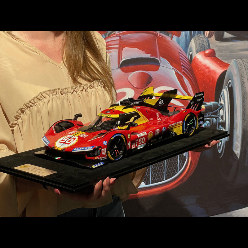 LookSmart 1:18 Ferrari 499P #50 gagnant 24h LeMans 2024 Fuoco, Molina, Nielsen LS18LM048 modèle