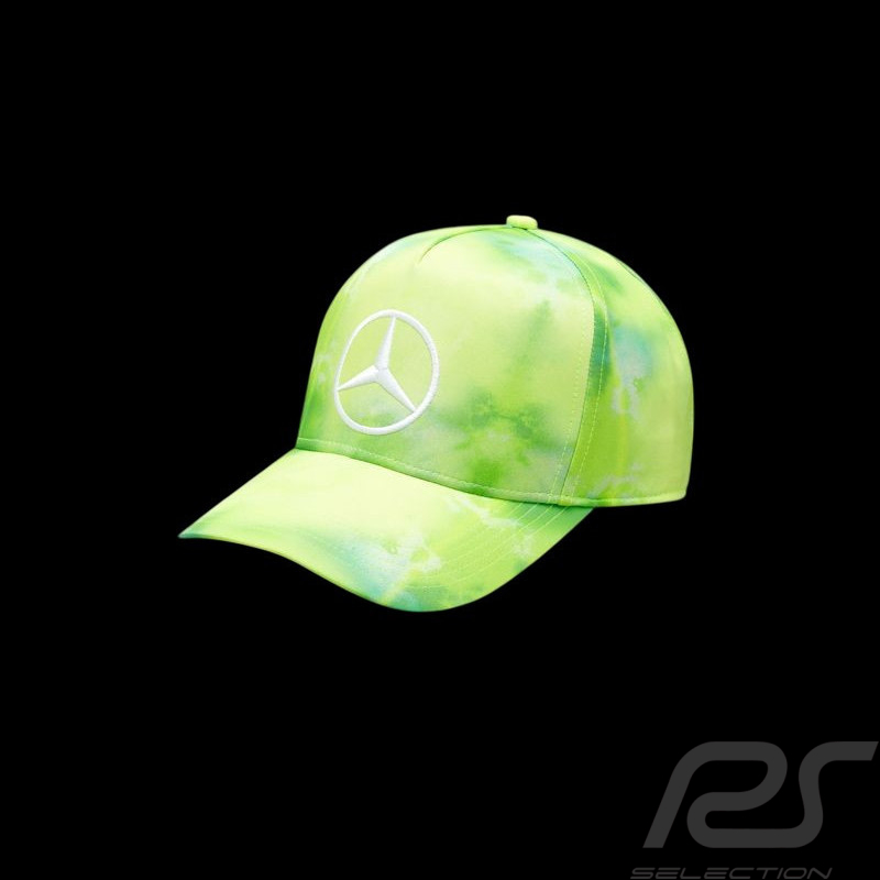 Mercedes F1 Kappe Brasilien 2024 Gelb / Grün B67998119