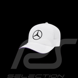 Casquette Lewis Hamilton n°44 Blanche Mercedes F1 B67999692