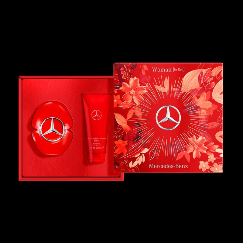 Mercedes-Benz Woman in Red Gift Set Eau de Parfum Lotion