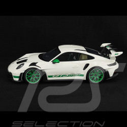 Porsche 911 GT3 RS Type 992 2022 Tribute to Carrera RS Blanc Bandes Vertes 1/12 GT Spirit GT950