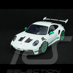 Porsche 911 GT3 RS Type 992 2022 Tribute to Carrera RS Blanc Bandes Vertes 1/12 GT Spirit GT950