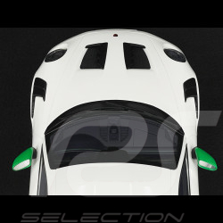 Porsche 911 GT3 RS Typ 992 Tribute to Carrera RS Weiß Grüne Streifen 1/12 GT Spirit GT950