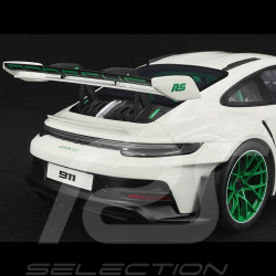 Porsche 911 GT3 RS Typ 992 Tribute to Carrera RS Weiß Grüne Streifen 1/12 GT Spirit GT950