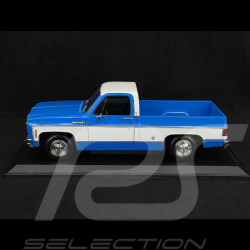 Chevrolet C-10 Pick Up Cheyenne Super 1974 Bleu/Blanc 1/18 Maisto 31467BU