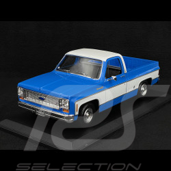 Chevrolet C-10 Pick Up Cheyenne Super 1974 Bleu/Blanc 1/18 Maisto 31467BU