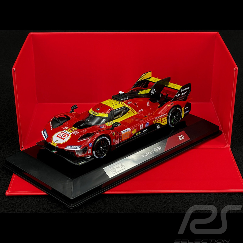 Ferrari 499P Nr.50 Sieger 24h Le Mans 2024 Fuoco Molina Nielsen 1/43 Bburago 36316