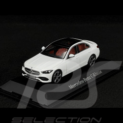 Mercedes-Benz Classe C Berline (W206) 2021 Blanc Opalin Brillant 1/43 Herpa B66960635