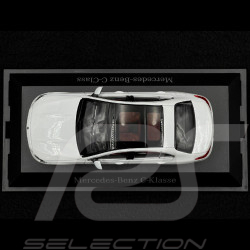 Mercedes-Benz Classe C Berline (W206) 2021 Blanc Opalin Brillant 1/43 Herpa B66960635