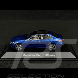 Mercedes-Benz Classe C Berline (W206) 2021 Bleu Spectral 1/43 Herpa B66960636