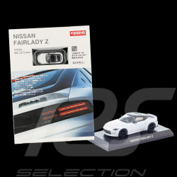 Nissan Fairlady Z Coupé 2023 Weiß / Schwarz 1/64 Kyosho 07117W