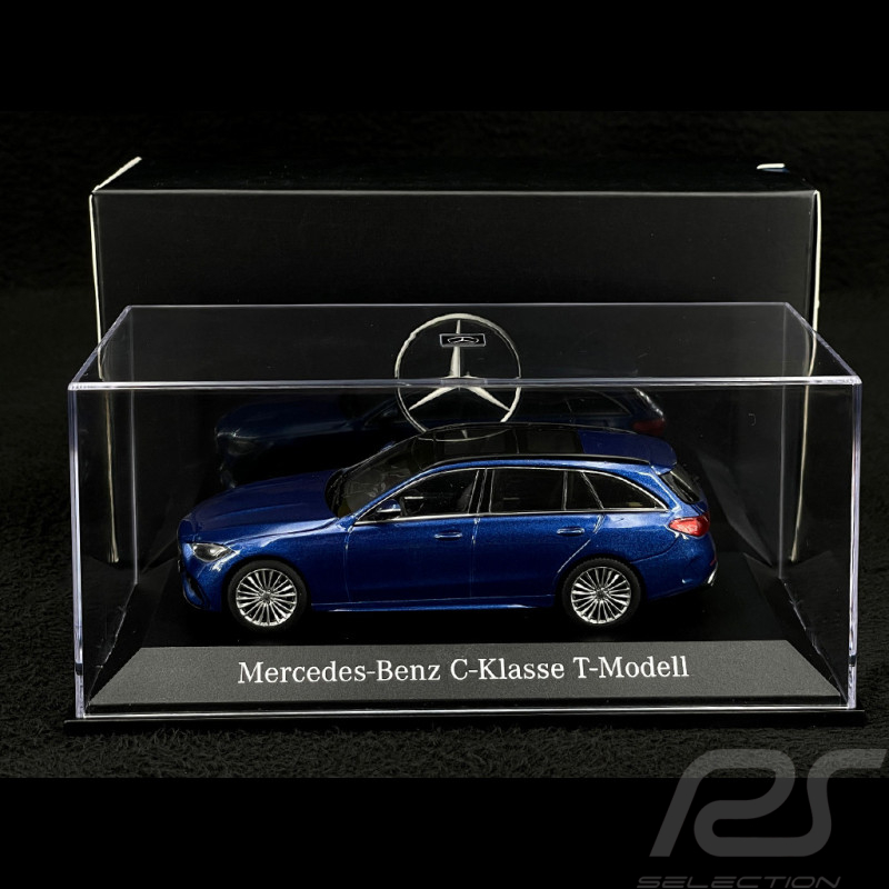 Mercedes-Benz Classe C Break (S206) AMG Line 2021 Bleu Spectral 1/43 Herpa B66960640