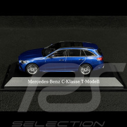 Mercedes-Benz Classe C Break (S206) AMG Line 2021 Bleu Spectral 1/43 Herpa B66960640