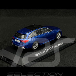 Mercedes-Benz C-Class Estate (S206) AMG Line 2021 Spectral Blue 1/43 Herpa B66960640