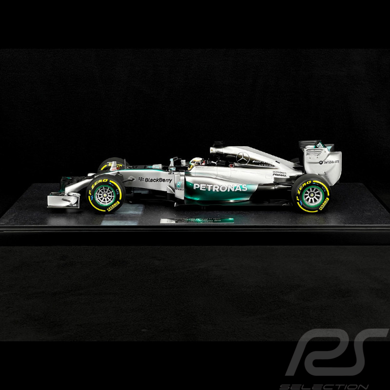 Lewis Hamilton Mercedes AMG F1 W05 Hybrid n°44 Champion du Monde 2014 1/12 Minichamps 127140444