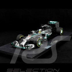Lewis Hamilton Mercedes AMG F1 W05 Hybrid n°44 World Champion 2014 1/12 Minichamps 127140444