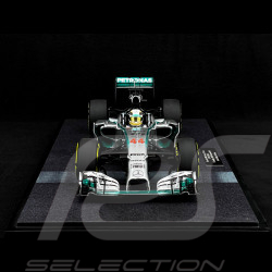 Lewis Hamilton Mercedes AMG F1 W05 Hybrid n°44 Champion du Monde 2014 1/12 Minichamps 127140444