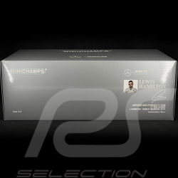 Lewis Hamilton Mercedes AMG F1 W05 Hybrid n°44 World Champion 2014 1/12 Minichamps 127140444