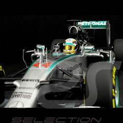 Lewis Hamilton Mercedes AMG F1 W05 Hybrid Nr.44 Weltmeister 2014 1/12 Minichamps 127140444