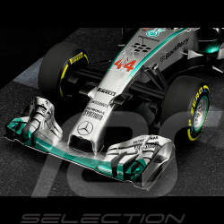 Lewis Hamilton Mercedes AMG F1 W05 Hybrid n°44 World Champion 2014 1/12 Minichamps 127140444