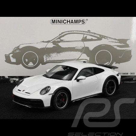 Porsche 911 Dakar Typ 992 2022 Weiß 1/18 Minichamps 110062070