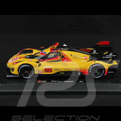 Ferrari 499P n°83 24h Le Mans 2024 Kubica Shwartzman Ye 1/24 Bburago 26313-83