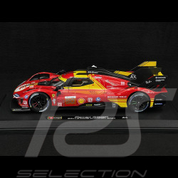 Ferrari 499P n°50 Vainqueur 24h Le Mans 2024 Fuoco Molina Nielsen 1/18 Bburago 16303