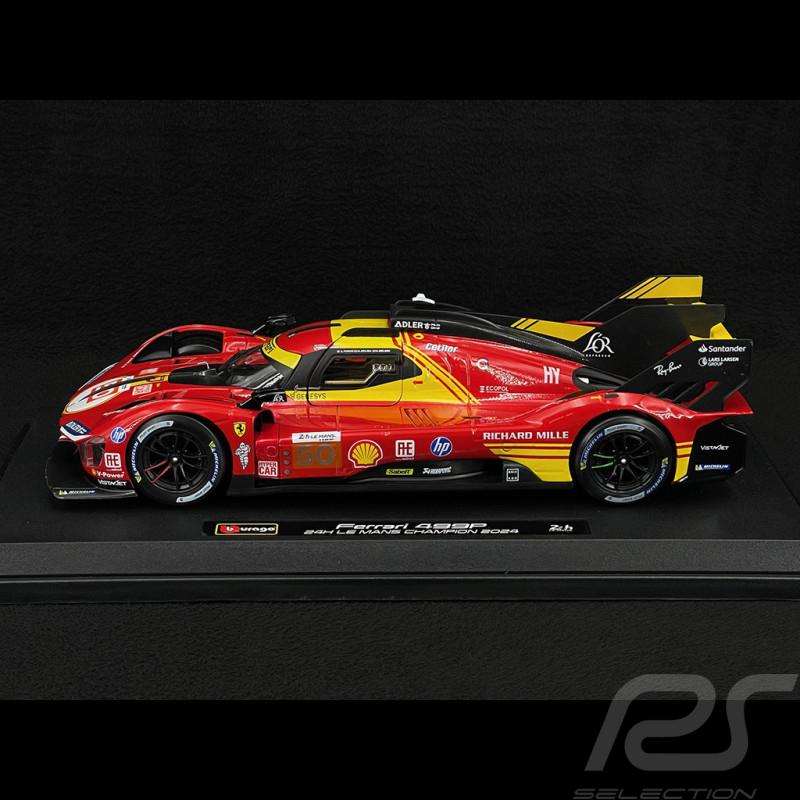 Ferrari 499P Nr.50 Sieger 24h Le Mans 2024 Fuoco Molina Nielsen 1/18 Bburago 16303