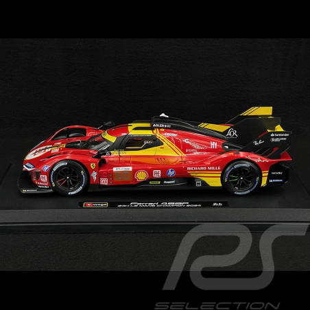 Ferrari 499P Nr.50 Sieger 24h Le Mans 2024 Fuoco Molina Nielsen 1/18 Bburago 16303