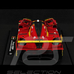 Ferrari 499P n°50 Vainqueur 24h Le Mans 2024 Fuoco Molina Nielsen 1/18 Bburago 16303