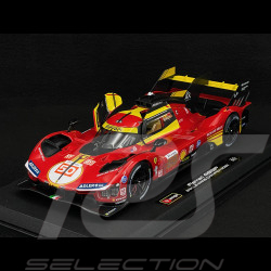 Ferrari 499P n°50 Vainqueur 24h Le Mans 2024 Fuoco Molina Nielsen 1/18 Bburago 16303