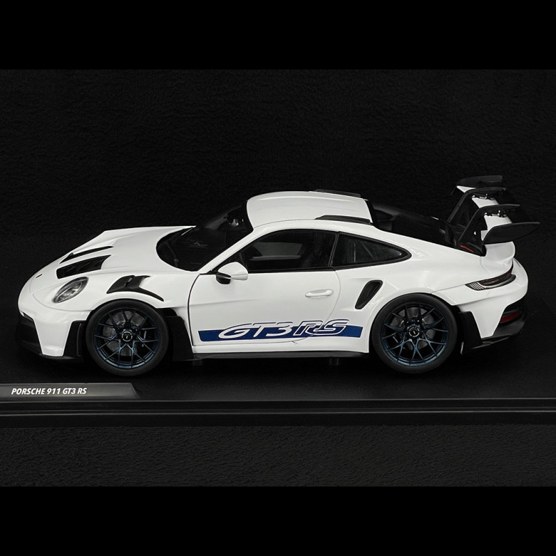 Porsche 911 GT3 RS Type 992 2024 White with Blue Stripes 1 Porsche 911 GT3 RS Type 992 2024 White with Blue Stripes 1